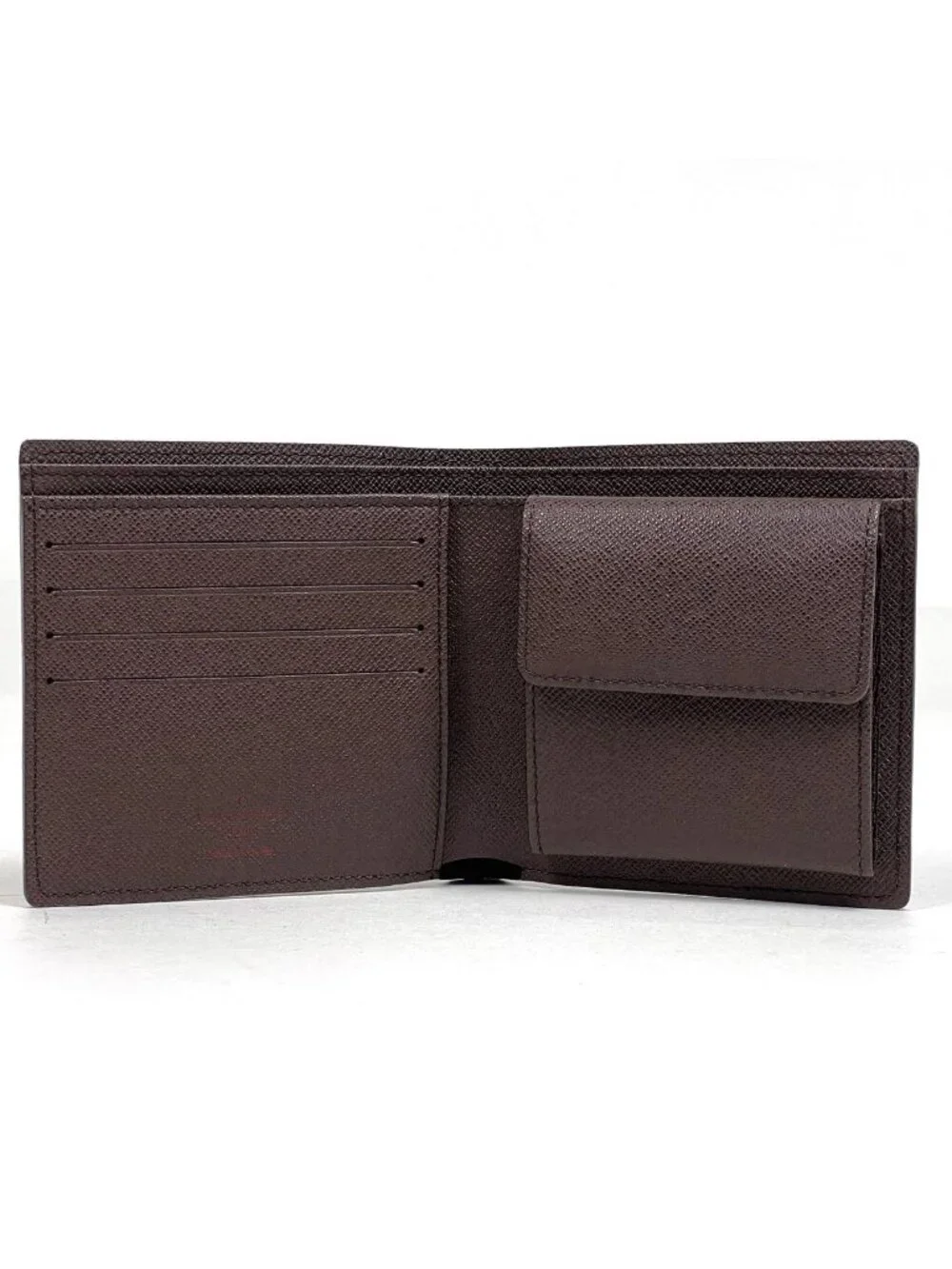 Louis Vuitton Portefeuille Marco Bifold Wallet Damier Brown